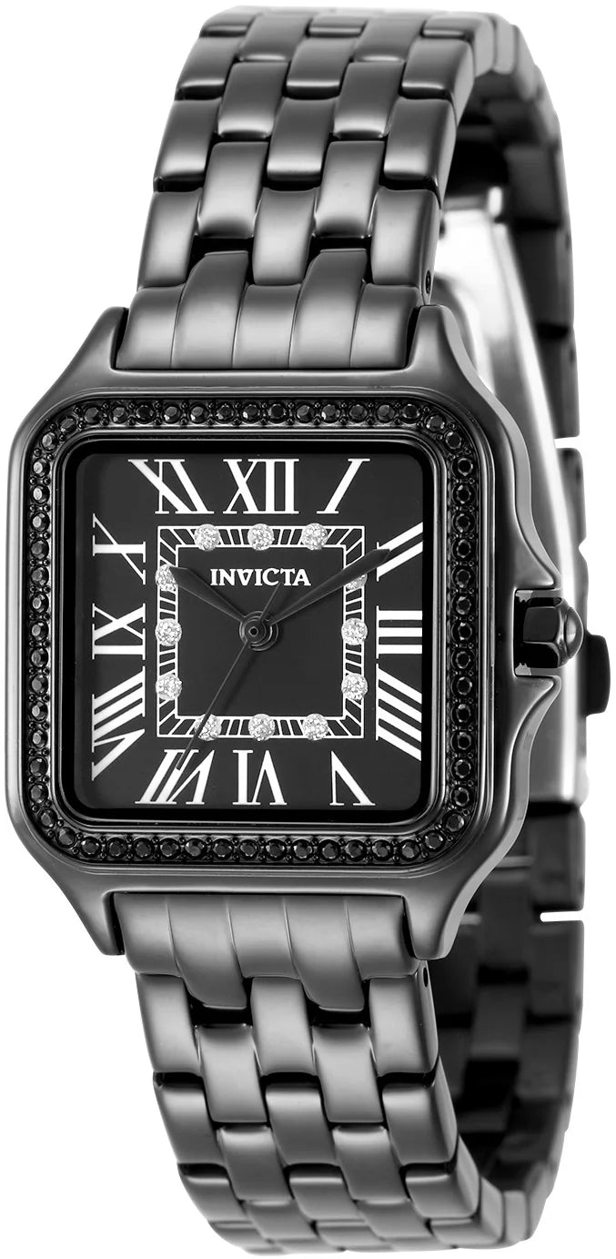 Invicta Women's 50581 Angel Quartz PC21J Black Dial Watch