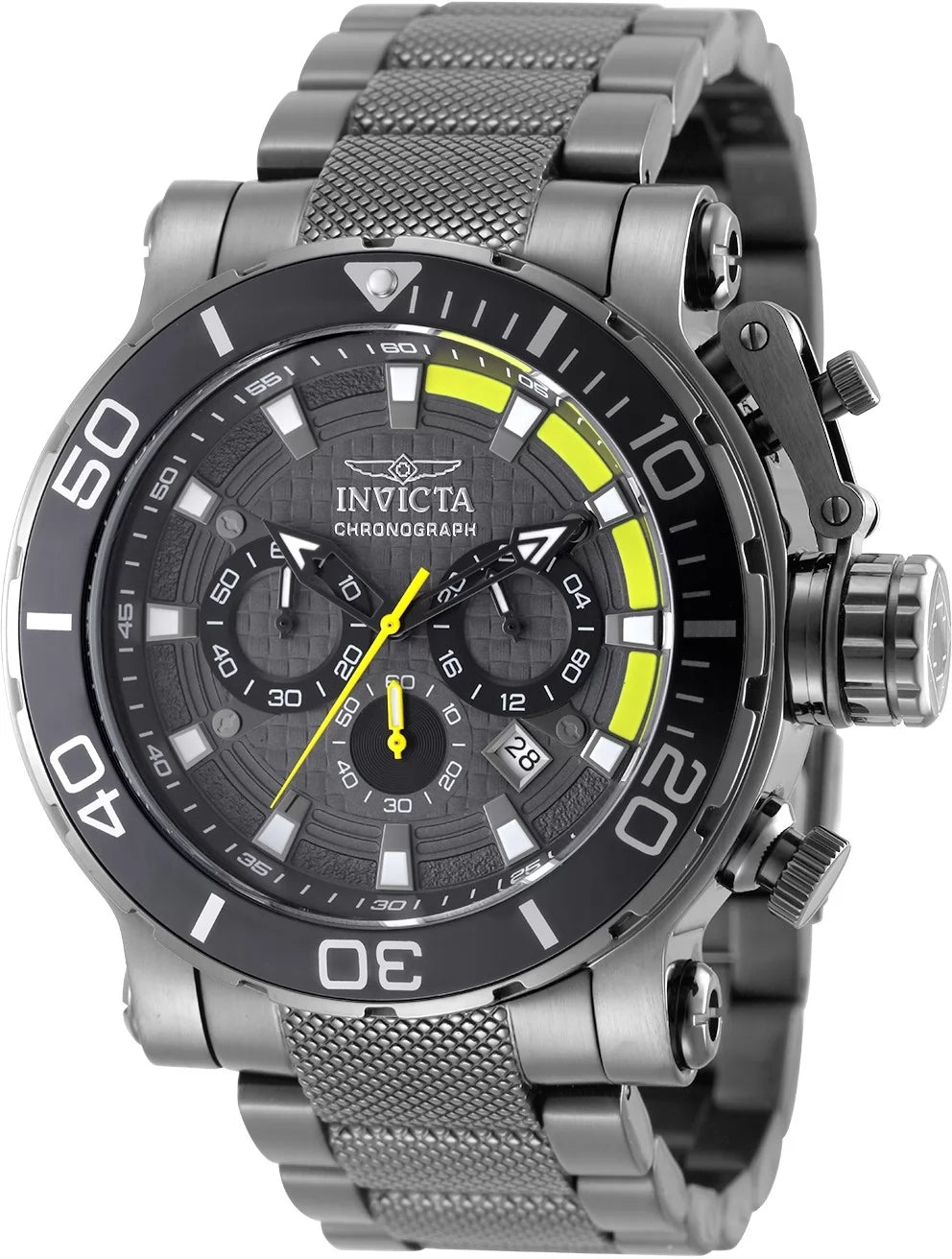 Invicta Men's 50228 Coalition Forces Quartz VD53 Grey Dial Watch