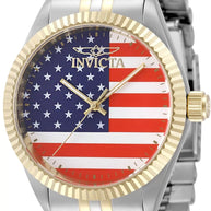 Invicta Men's 50421 Specialty Quartz PC21S Red, White, Blue Dial Watch