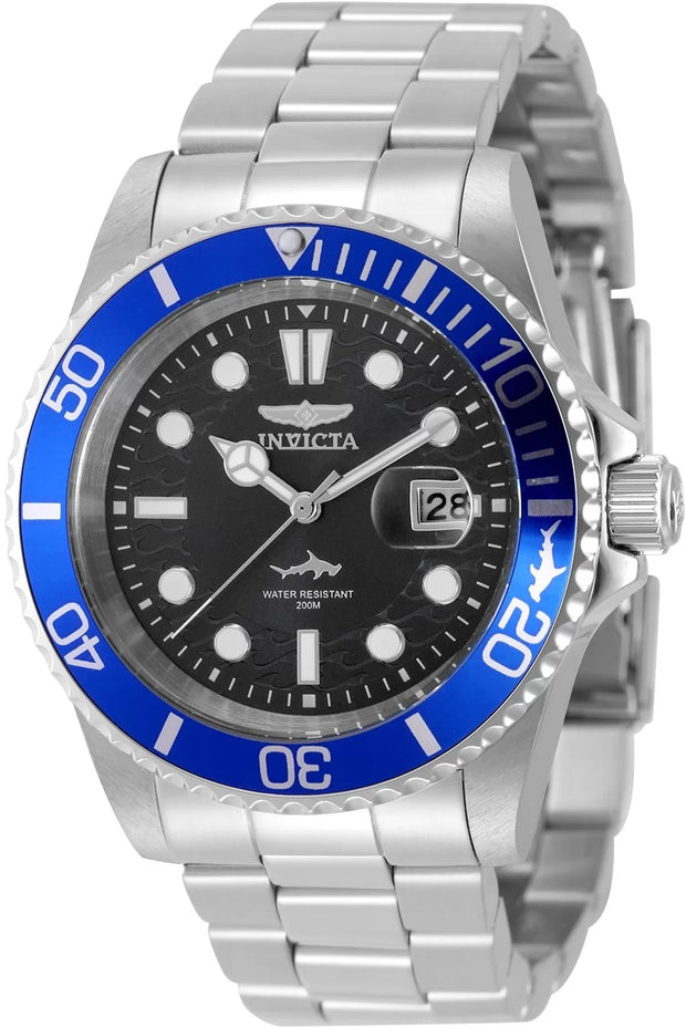 Invicta Men's 50828 Pro Diver Quartz PC32 Black Dial Watch