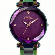 InvictaWomen's 70327 Celestial Quartz SD-006 Purple, Blue Dial Watch