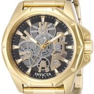 Invicta Men's 50380 Objet D Art Quartz PC21 Black Dial Watch