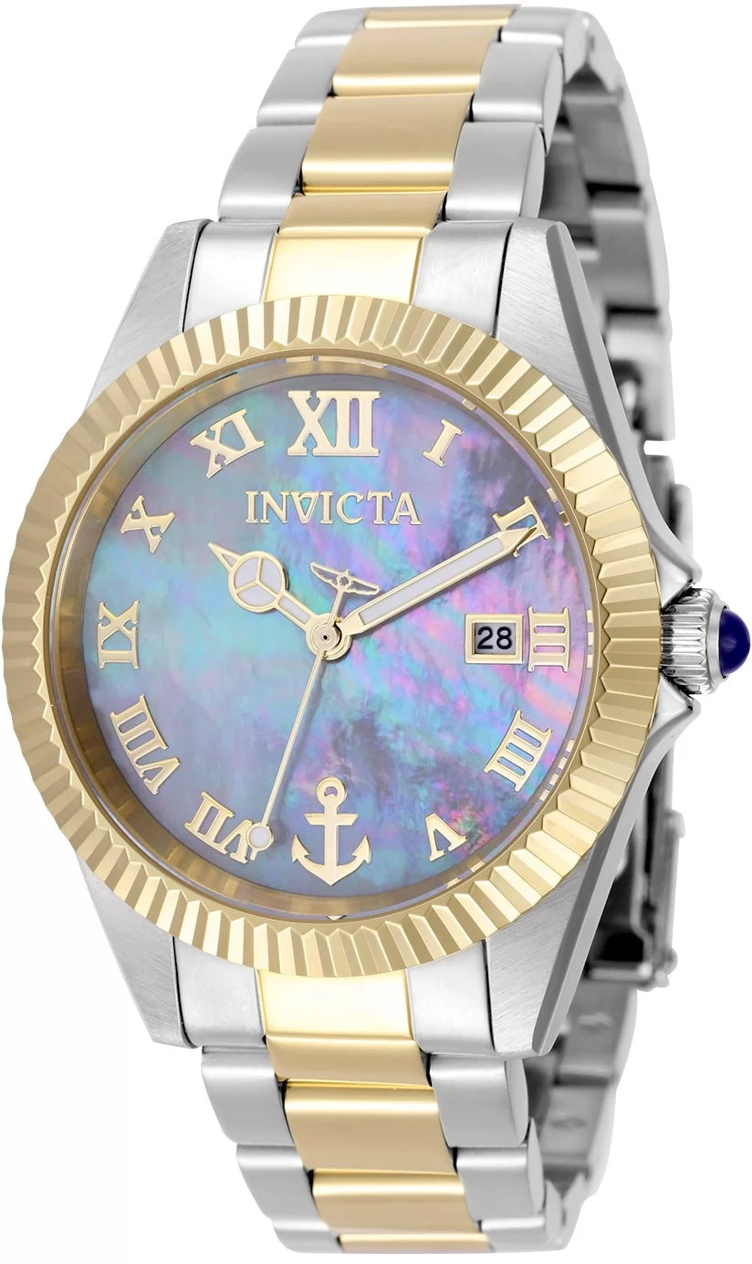 InvictaWomen's 51178 OCEAN VOYAGE Quartz PC32 Platinum Dial Watch