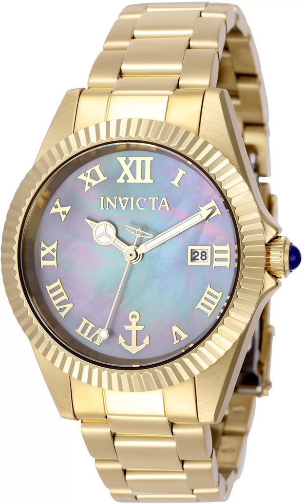 InvictaWomen's 51179 OCEAN VOYAGE Quartz PC32 White Dial Watch