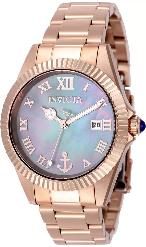 InvictaWomen's 51180 OCEAN VOYAGE Quartz PC32 White Dial Watch