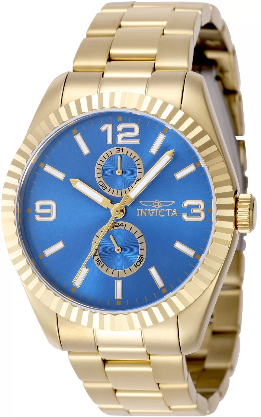 Invicta Men's 49532 Specialty Quartz VD77 Blue Dial Watch