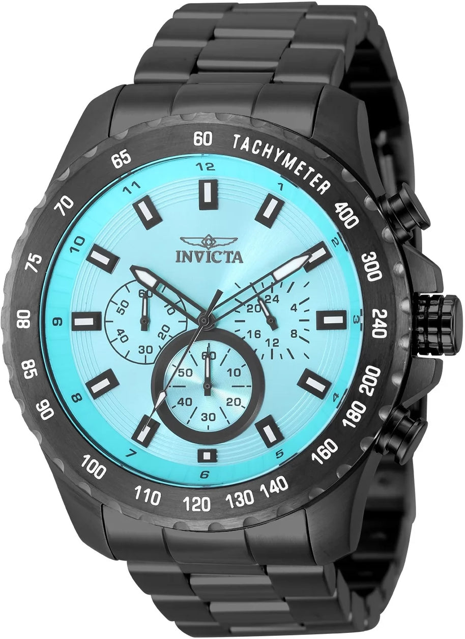 Invicta Men's 50563 Speedway Quartz VD54 Tiffany Blue Dial Watch