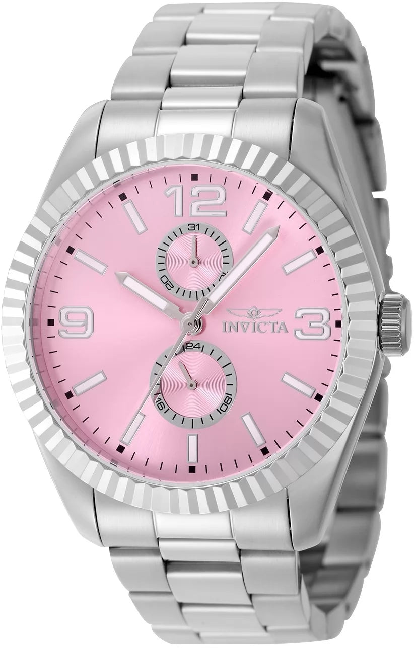Invicta Men's 49527 Specialty Quartz VD77 Pink Dial Watch