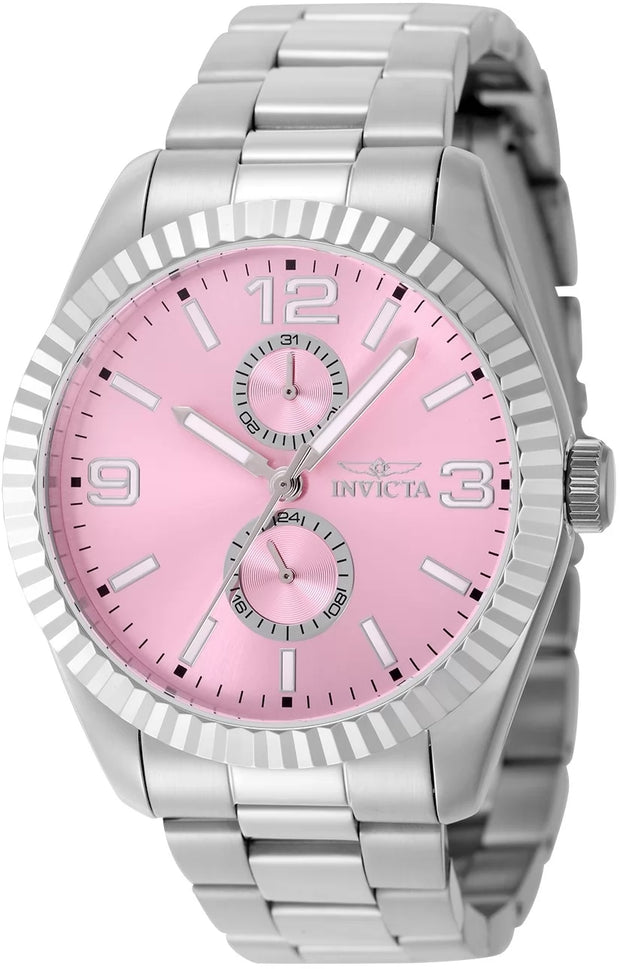 Invicta Men's 49527 Specialty Quartz VD77 Pink Dial Watch
