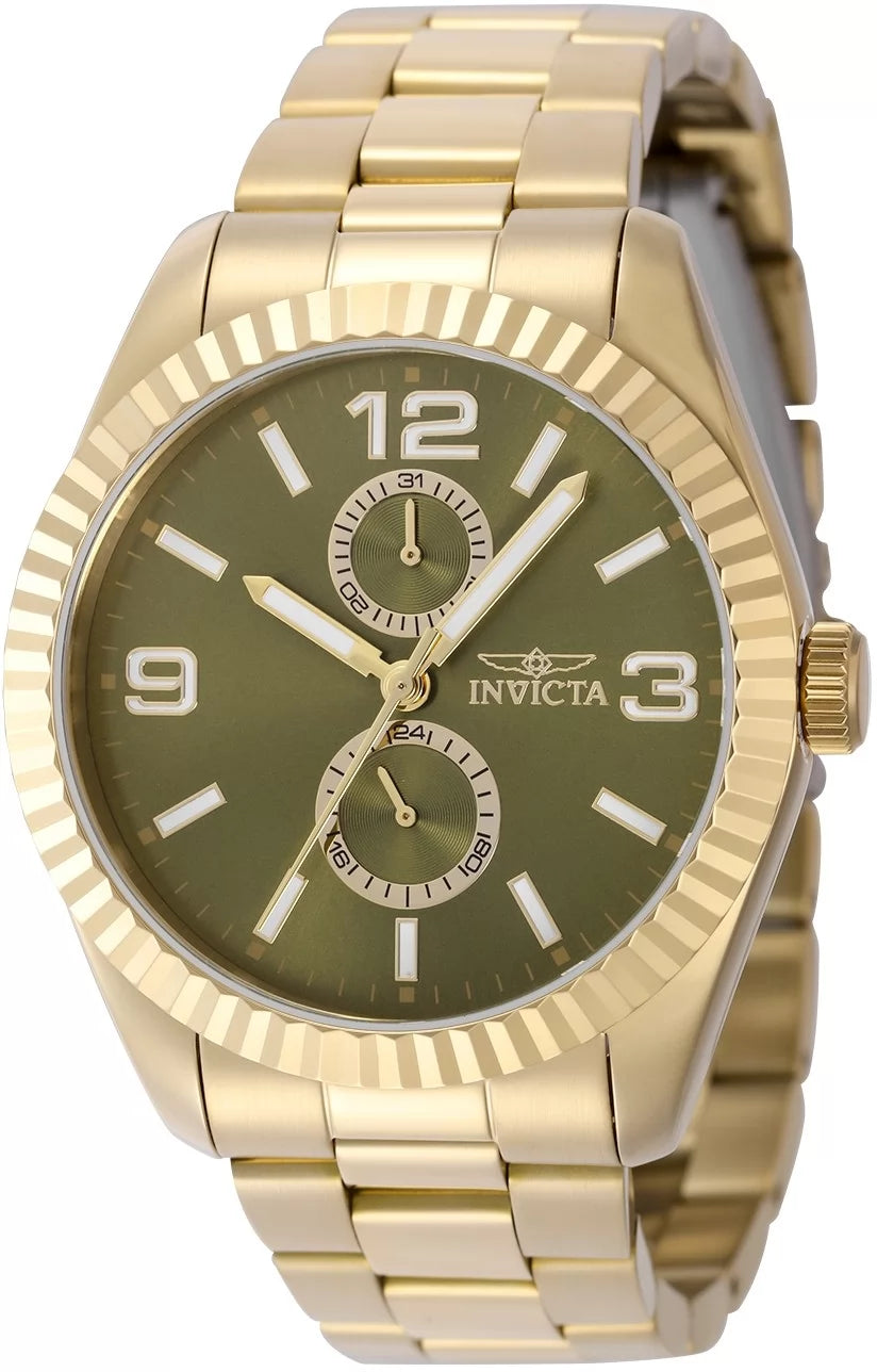 Invicta Men's 49530 Specialty Quartz VD77 Green Dial Watch