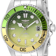InvictaWomen's 50922 Pro Diver Quartz PC32 Yellow Dial Watch