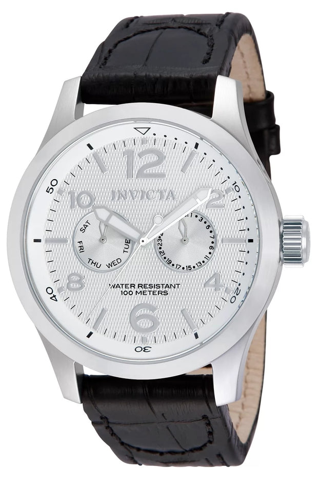 Invicta Men's 13008 I-Force Quartz Multifunction Silver Dial Watch