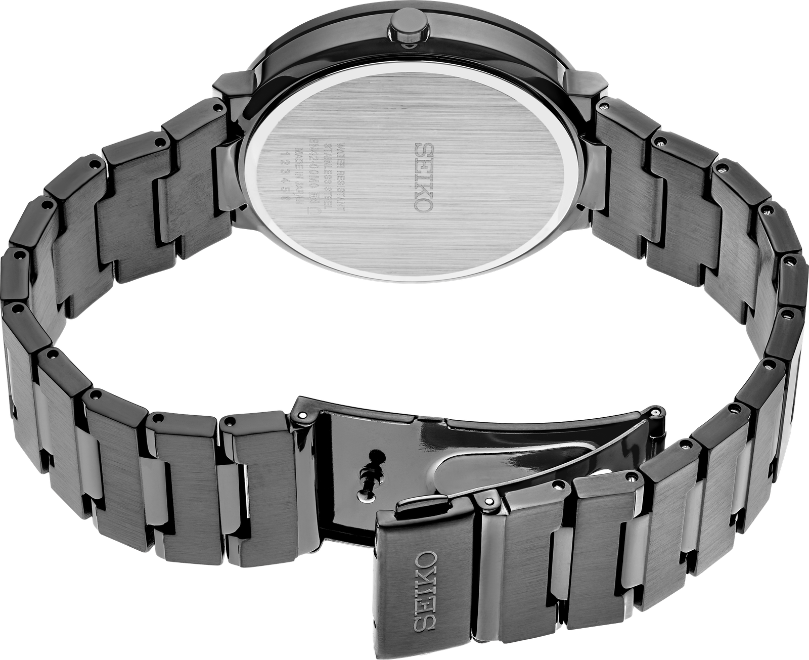 Seiko SUR487 Essentials Quartz Black Sunray Dial Men's Watch
