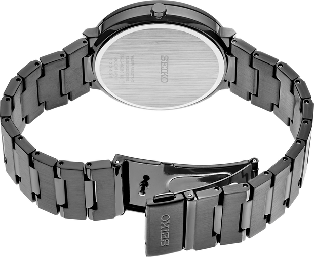 Seiko SUR487 Essentials Quartz Black Sunray Dial Men's Watch