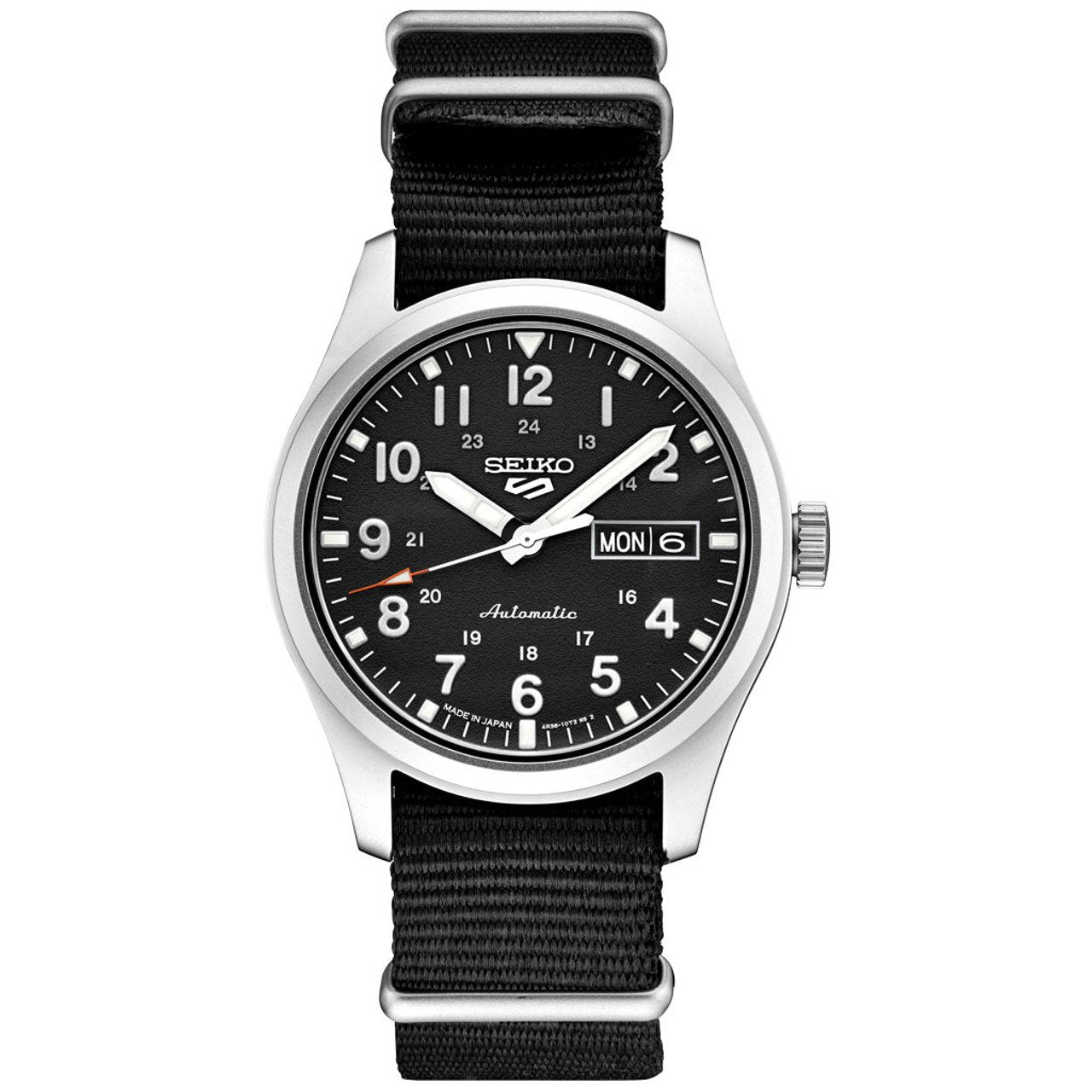 Seiko 5 SRPG37 Sports Automatic Black Dial Watch