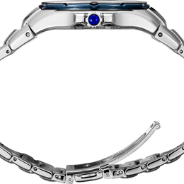 SNE565 Seiko Coutura Solar Gray Dial Silver Tone Men's Watch