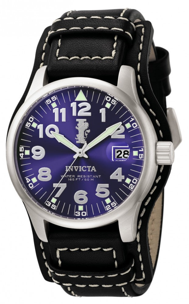 Invicta Men's 6104 I-Force Quartz 3 Hand Blue Dial Watch