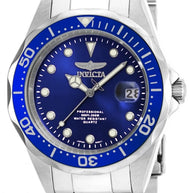 Invicta Men's 17048 Pro Diver Quartz 3 Hand Blue Dial Watch