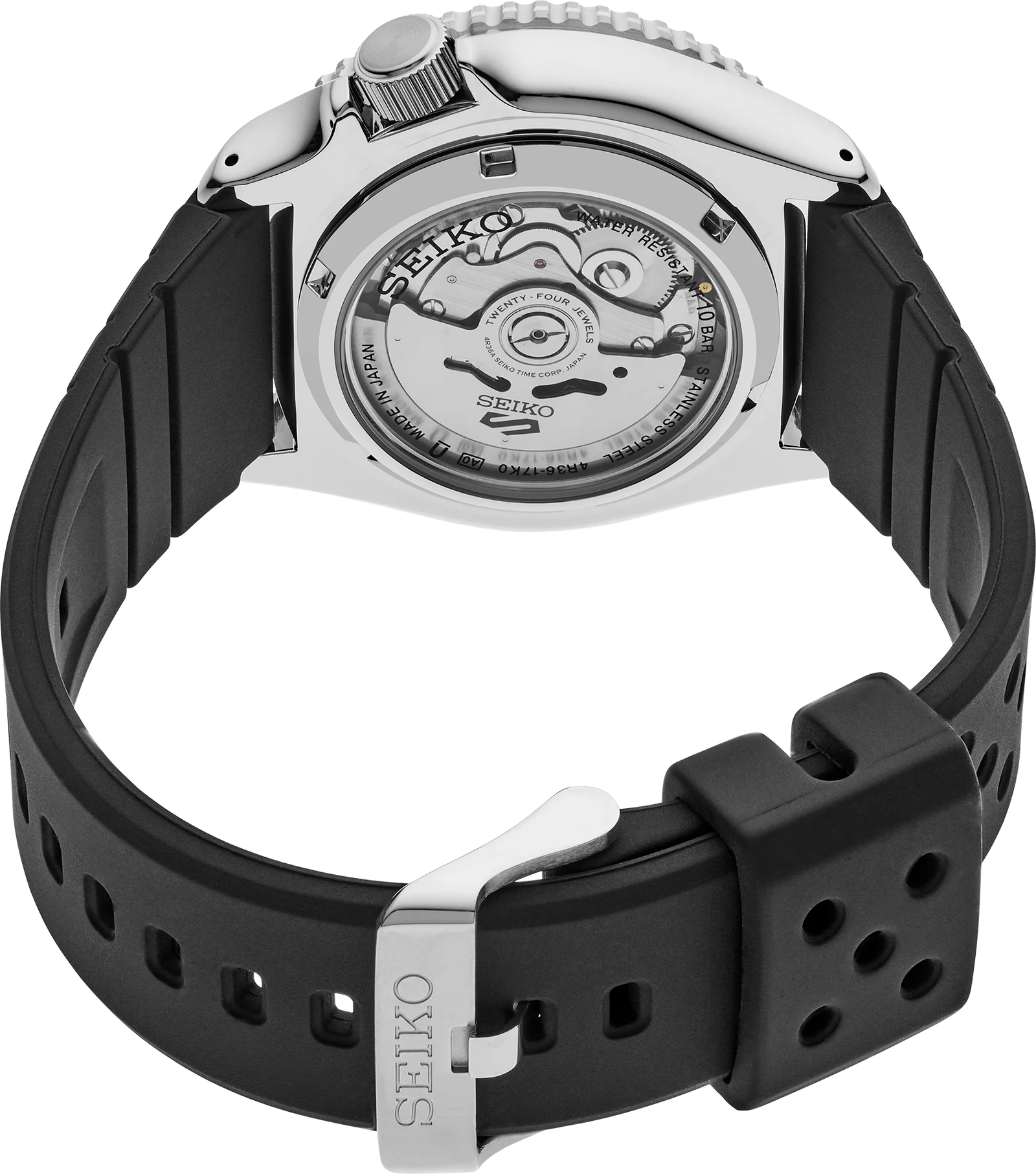 SRPL89 Seiko 5 Sports Automatic Orange Dial Men's Watch