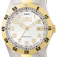 Invicta Men's 6693 Specialty Quartz 3 Hand White Dial Watch