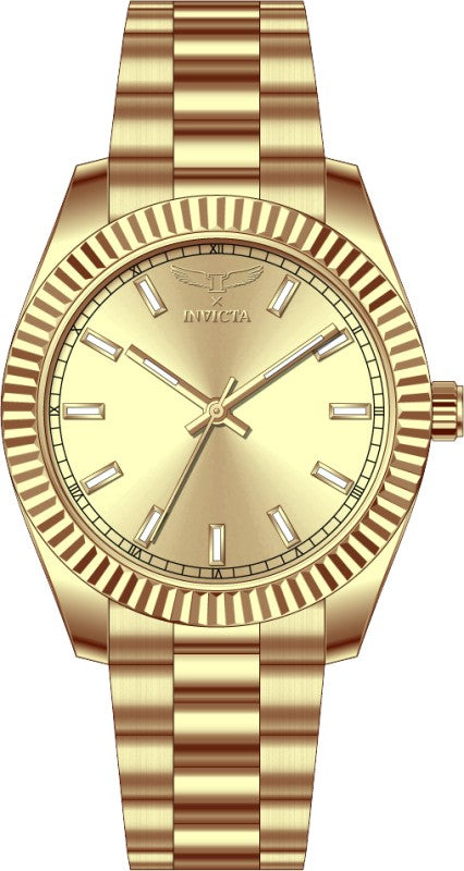 Invicta Men's 69004 Specialty Quartz PC21S Copper Dial Watch