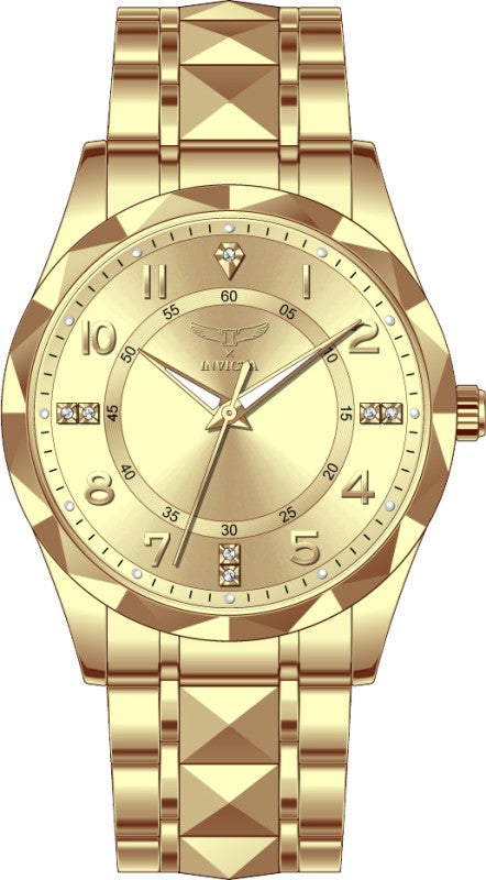Invicta Men's 69017 Specialty Quartz PC21S Copper Dial Watch