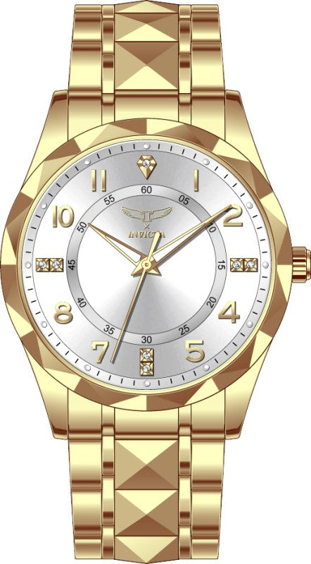 Invicta Men's 69018 Specialty Quartz PC21S Copper Dial Watch
