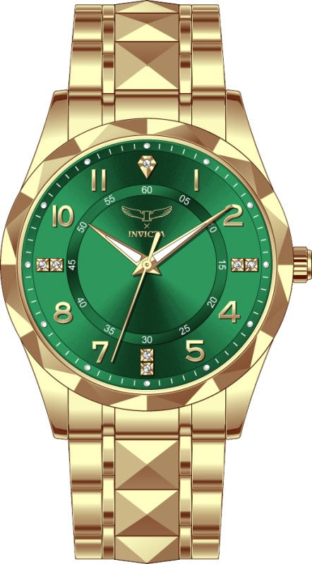 Invicta Men's 69021 Specialty Quartz PC21S Copper Dial Watch
