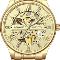 Invicta Men's 69115 Objet D Art Automatic LG0801B Gold Dial Watch