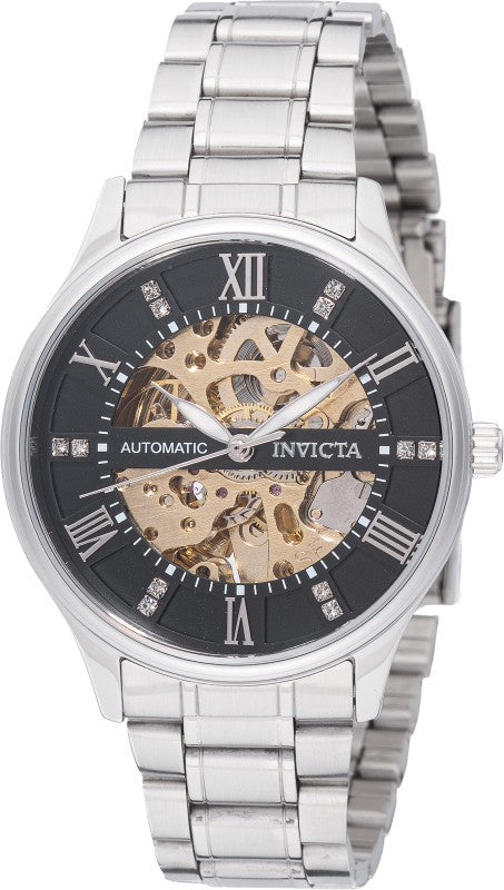 Invicta Men's 69118 Objet D Art Automatic LG0801B Black Dial Watch
