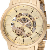Invicta Men's 69119 Objet D Art Automatic LG0801B Gold Dial Watch