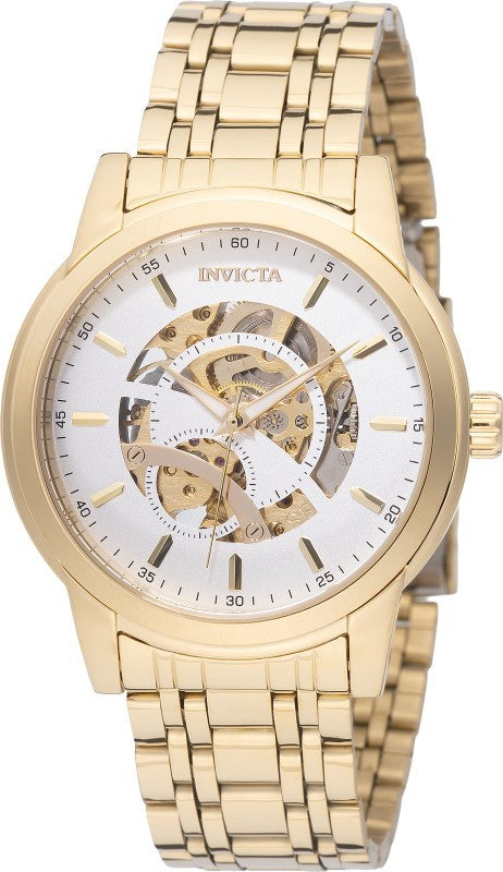 Invicta Men's 69120 Objet D Art Automatic LG0801B Silver Dial Watch