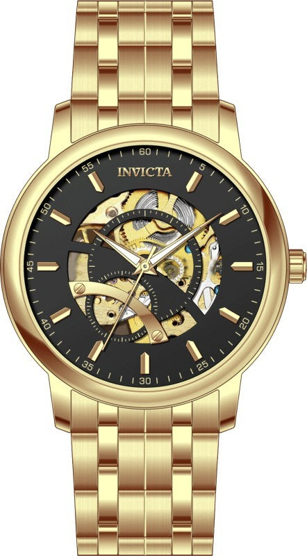 Invicta Men's 69121 Objet D Art Automatic LG0801B Black Dial Watch