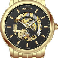 Invicta Men's 69121 Objet D Art Automatic LG0801B Black Dial Watch