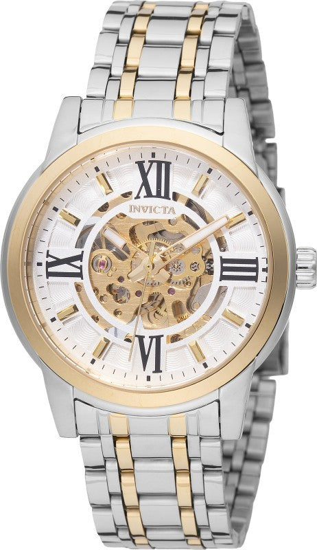 Invicta Men's 69130 Objet D Art Automatic LG0801B Silver Dial Watch