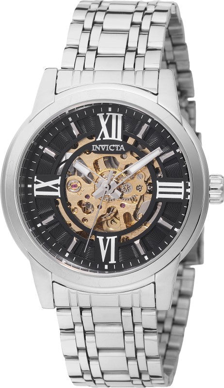 Invicta Men's 69132 Objet D Art Automatic LG0801B Black Dial Watch
