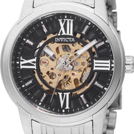 Invicta Men's 69132 Objet D Art Automatic LG0801B Black Dial Watch
