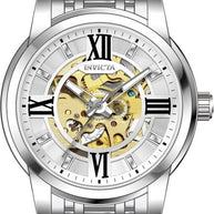 Invicta Men's 69133 Objet D Art Automatic LG0801B Silver Dial Watch