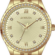 Invicta Women's 69231 Specialty Quartz PC21S Beige Dial Watch