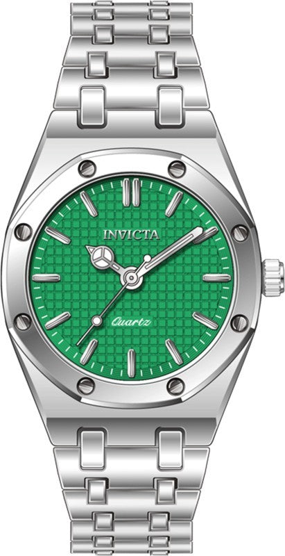 Invicta Women's 69264 Celestial Quartz PC21S Green Dial Watch