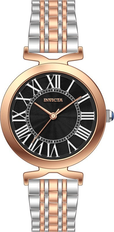 Invicta Women's 69314 Wildflower Quartz PC21S Black Dial Watch