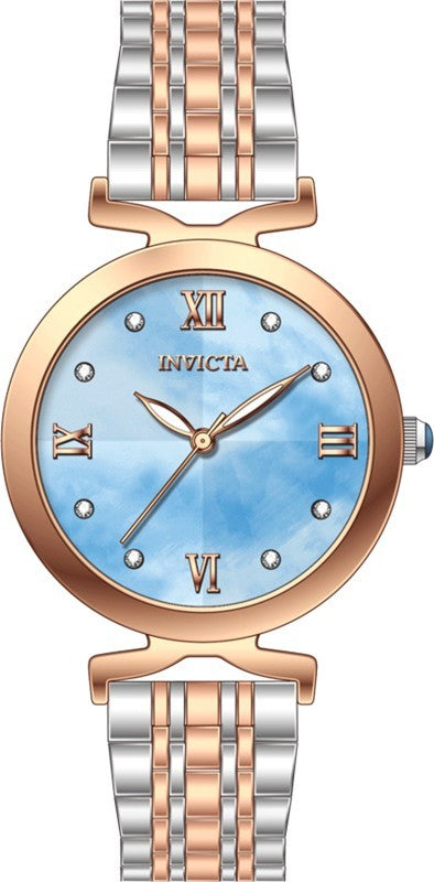 Invicta Women's 69315 Wildflower Quartz PC21S Light Blue Dial Watch