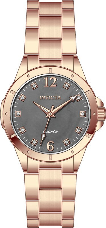 Invicta Women's 69349 Celestial Quartz PC21S Charcoal Dial Watch