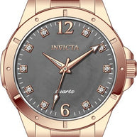 Invicta Women's 69349 Celestial Quartz PC21S Charcoal Dial Watch