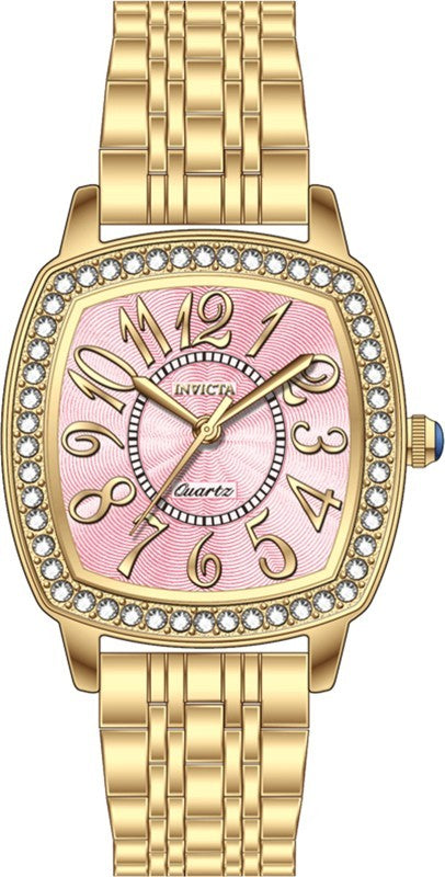 Invicta Women's 69365 Wildflower Quartz PC21S Pink Dial Watch