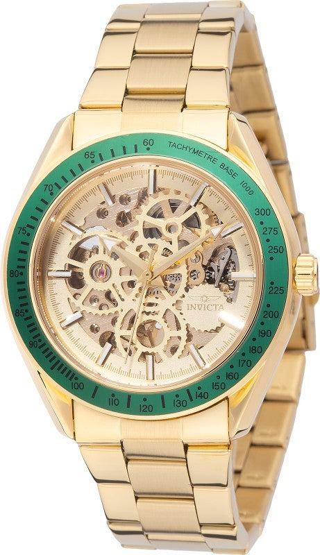 Invicta Men's 69453 Objet D Art Automatic SK008 Gold Dial Watch