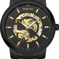 Invicta Men's 69506 Objet D Art Automatic MG11 Black Dial Watch