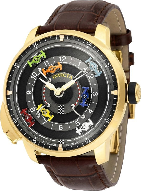 Invicta Men's 69636 Invicta Racing Automatic NH35A Silver Dial Watch