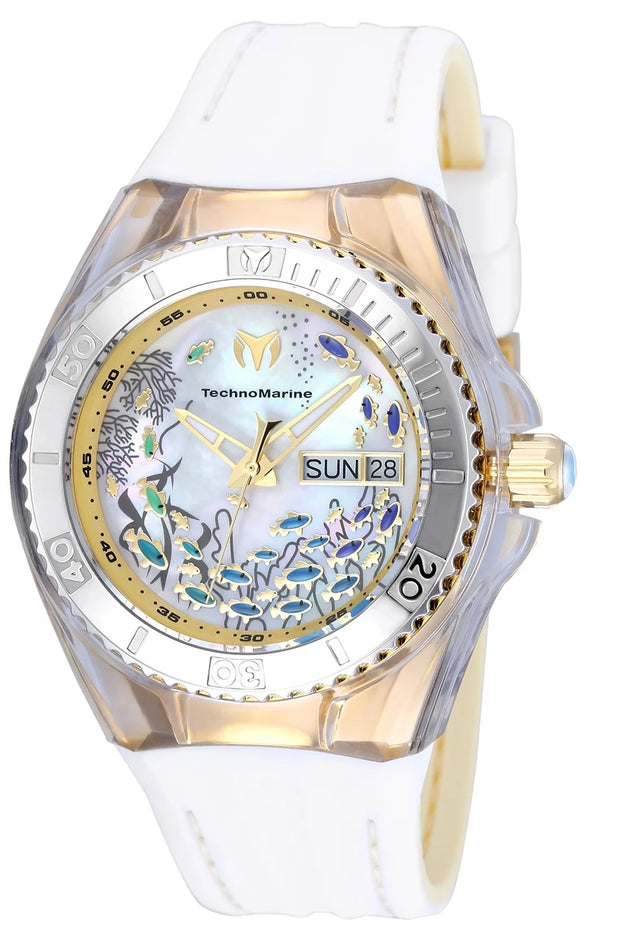 Technomarine Women's TM-115117 Cruise Quartz White Dial Watch