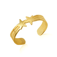 Yellow Gold Shooting Star Toe Ring